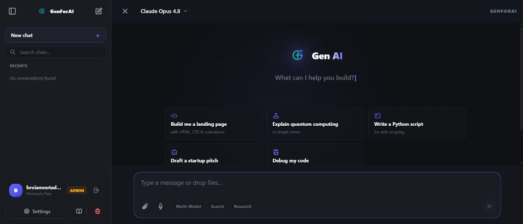 GenForAI screenshot
